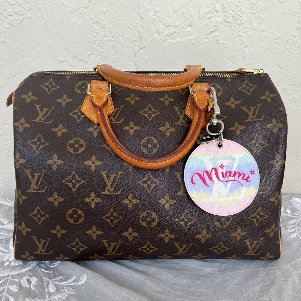Louis Vuitton Miami Escale Bag Charm Key Chain